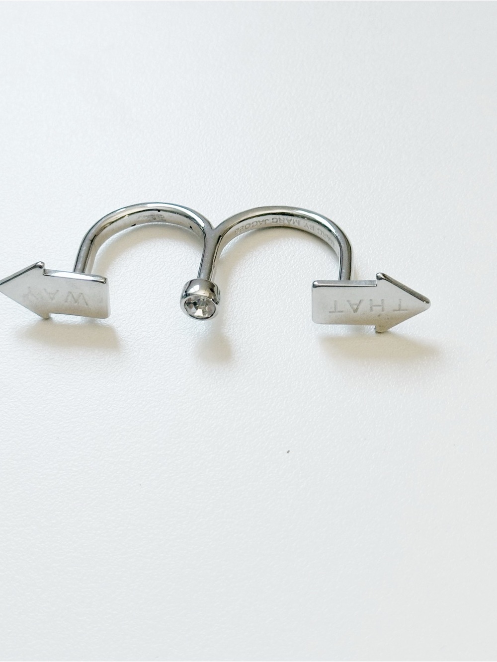 Marc Jacobs “That Way “ Alice in Wonderland edition Double-Ended Ring